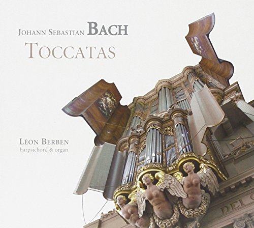 "CD cover featuring an ornate, baroque-style organ with cherub sculptures against a white background."