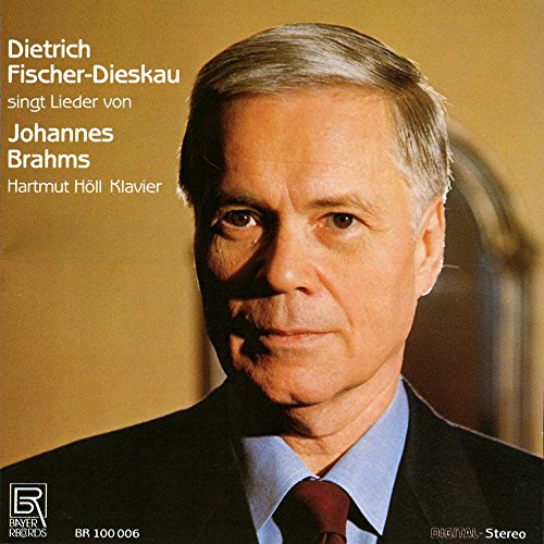 CD cover featuring portrait of Dietrich Fischer-Dieskau, a classical singer.