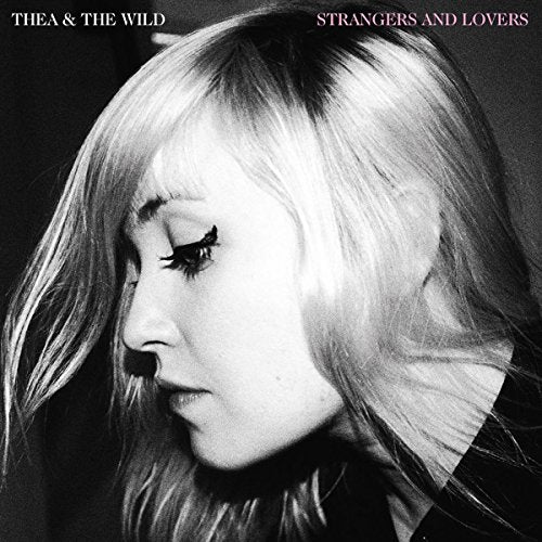 Black and white album cover featuring a woman with long blonde hair and dark eye makeup.