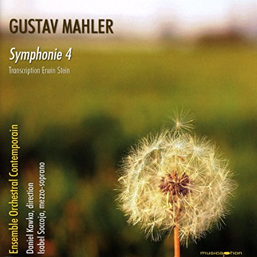 CD cover for Mahler’s Symphony 4 featuring a dandelion seed head.