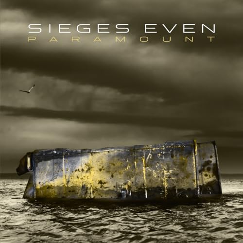 CD cover for Sieges Evenās āParamountā featuring a boat on stormy water.