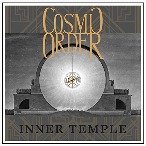 CD cover: "Cosmic Order - Inner Temple" with an archway illustration.