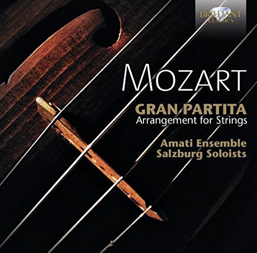 CD cover featuring a close-up of a violin's bridge on a black background.