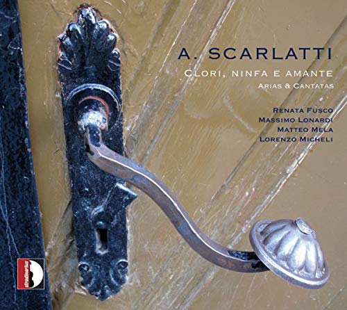 CD cover featuring ornate door hardware and text: "A. Scarlatti.