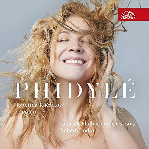CD cover featuring Katerina Knezikova, a smiling soprano with flowing hair.