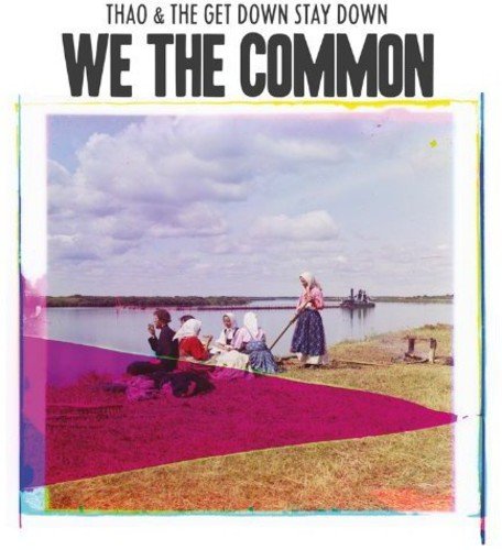 Album cover with people by a lake, titled "We The Common".