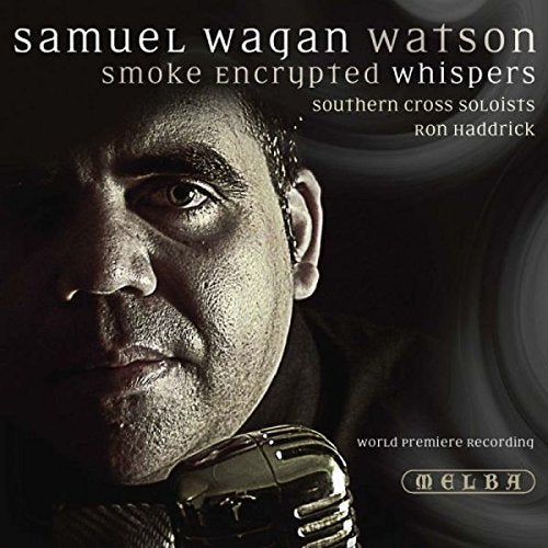 CD cover featuring a man holding a microphone, with text overlay.