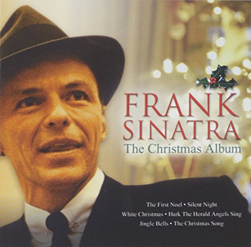 Frank Sinatra's "The Christmas Album" CD cover with his portrait.