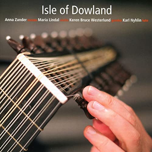 CD cover featuring a close-up of a hand playing a stringed instrument.