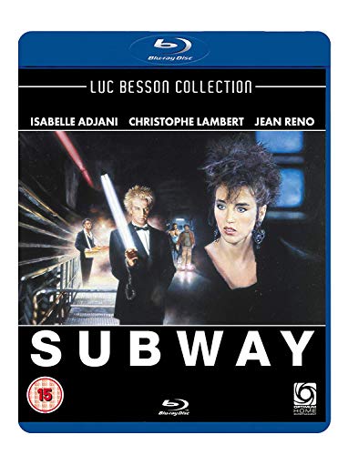 Subway" Blu-ray cover featuring Isabelle Adjani and Christophe Lambert.
