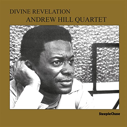 Album cover for Andrew Hill Quartet’s “Divine Revelation” featuring a portrait.