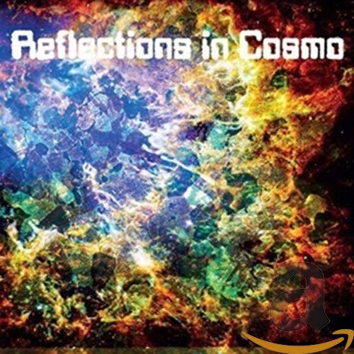 CD cover with abstract, colorful cosmic imagery and title text.