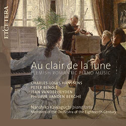 CD cover depicting a 19th-century painting of musicians with text overlay.