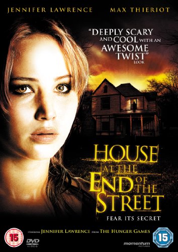 DVD cover featuring Jennifer Lawrence with a house in the background at sunset.
