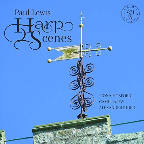 "CD cover with blue and gray background, featuring 'Paul Lewis' and 'EMR' logos."