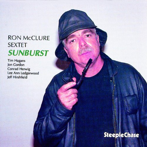 CD cover: Ron McClure Sextet - Sunburst, featuring a man with a hat.