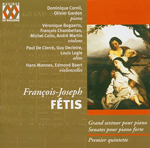 CD cover featuring a painting of a man and two women in a landscape.