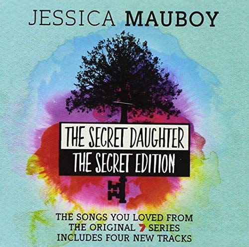 Jessica Mauboy’s “The Secret Daughter” CD cover with a tree silhouette.