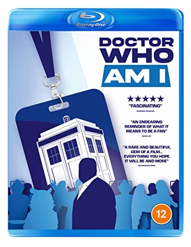 Doctor Who Am I" Blu-ray cover featuring the TARDIS and a silhouetted figure.