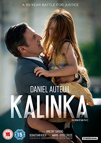 DVD cover for "Kalinka" featuring a man holding a young girl.