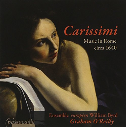 CD cover: Baroque painting of a woman, text “Carissimi - Music in Rome.”
