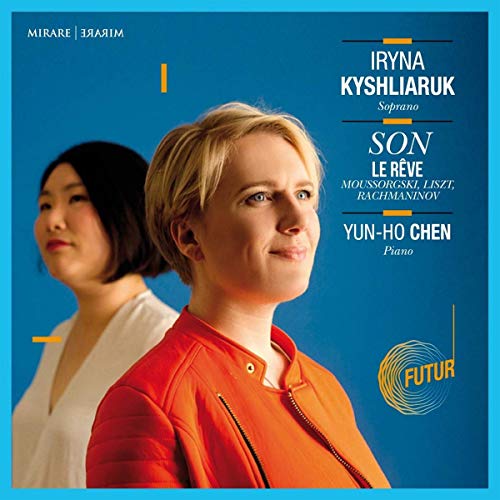 CD cover featuring two women and text: "Iryna Kyshliaruk - Son.