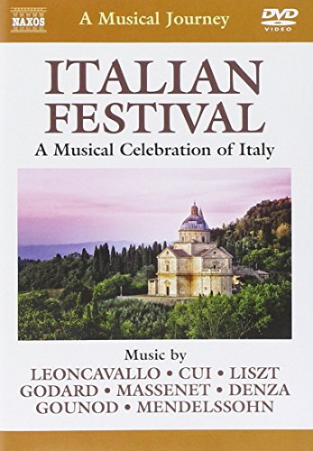 DVD cover featuring a serene Italian church surrounded by lush greenery and a soft pink sky.