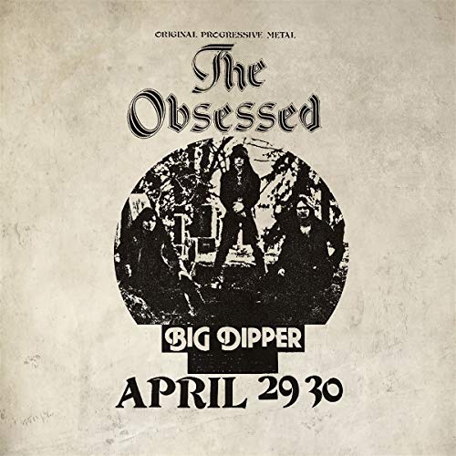Vinyl record cover for The Obsessedās āLive At Big Dipperā album.