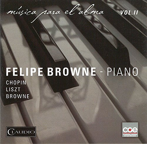Piano keys on a CD cover with white text and logos.