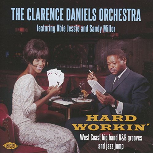 CD cover: couple playing cards at a table, vintage style.