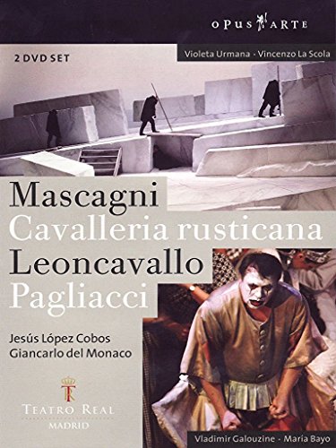 DVD cover featuring a stage scene and a man in 18th-century attire.