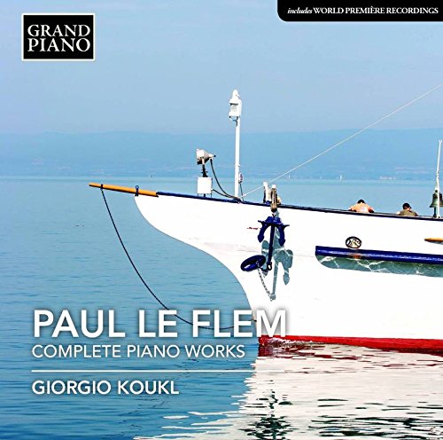 CD cover: white boat on calm water, text “Paul Le Flem” and “Giorgio Koukl”.