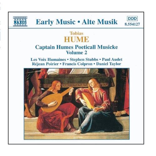 A CD cover featuring a Renaissance-style painting of two seated musicians.