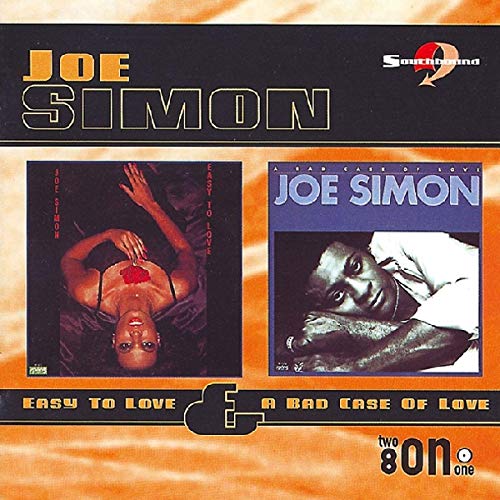Joe Simon CD cover with artist portrait and song titles.