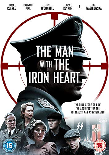 DVD cover for “The Man With The Iron Heart” featuring a Nazi officer.