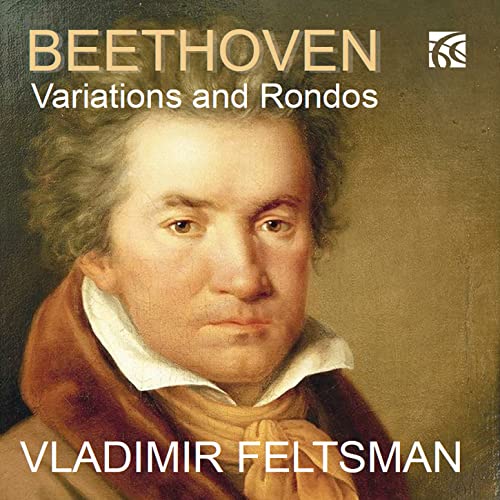 CD cover featuring a portrait of Ludwig van Beethoven and text.