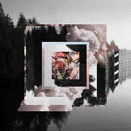 Album cover with layered images of flowers, clouds, and trees.