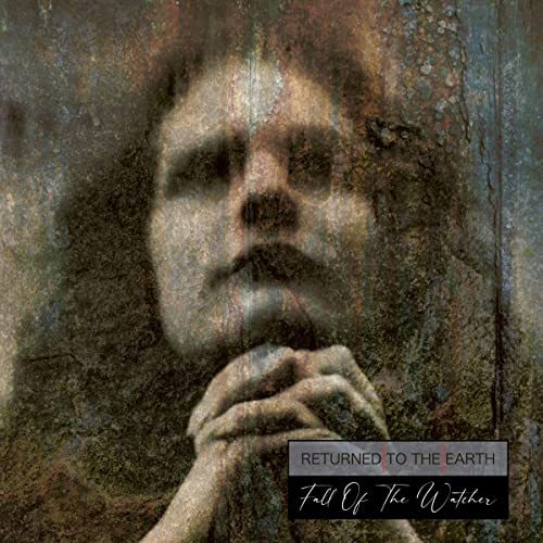 CD cover with a distressed, faded portrait of a man’s face.