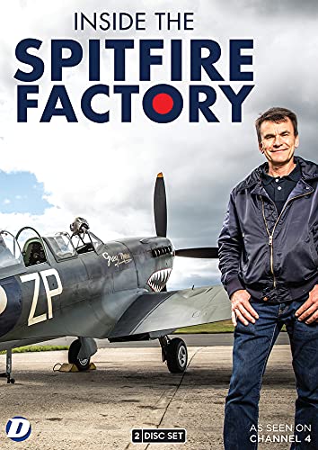 DVD cover featuring a Spitfire aircraft and a man in a jacket.