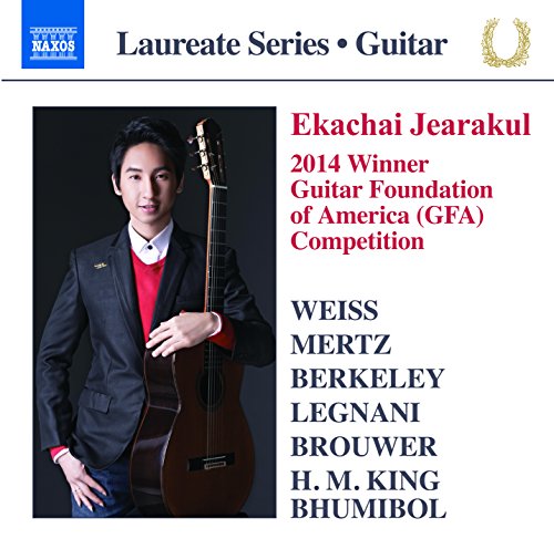 CD cover featuring guitarist Ekachai Jeearakul and composer names.