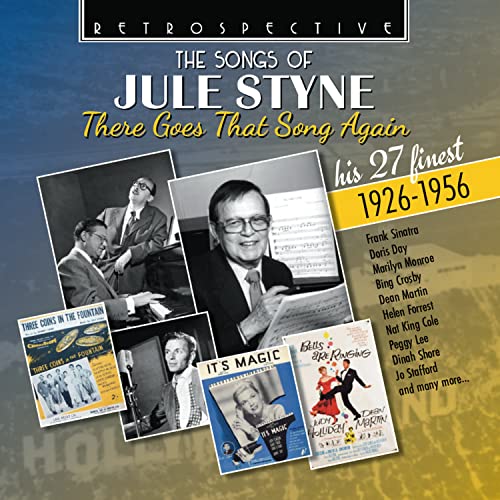CD cover for "The Songs of Jule Styne" featuring portraits and album art.