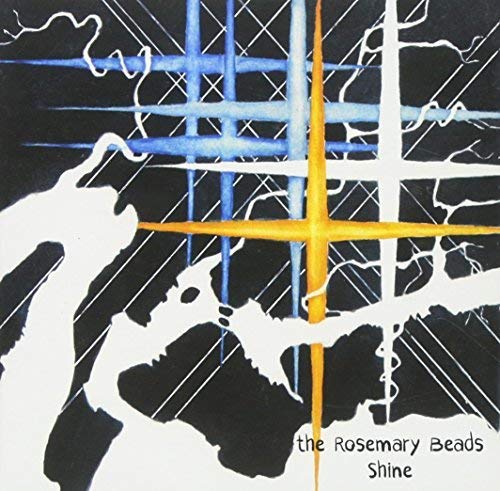 CD cover for "Shine" by The Rosemary Beads, abstract geometric design.