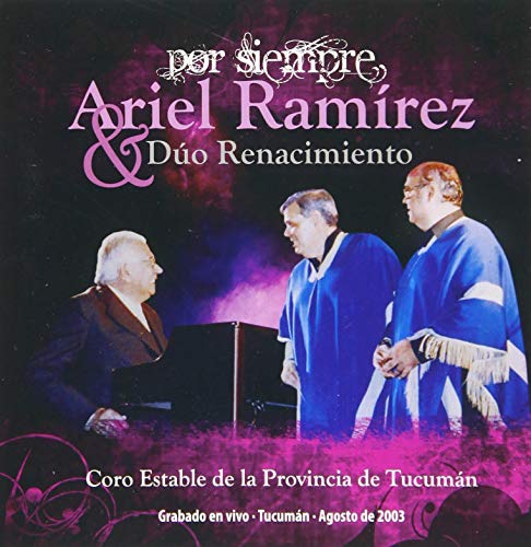 CD cover for Ariel Ramirez & Duo Renacimiento, featuring two men in formal wear.
