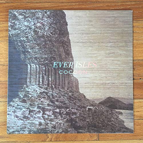 Vinyl record cover for Ever Isles - Cocoon, featuring a cliffside landscape.