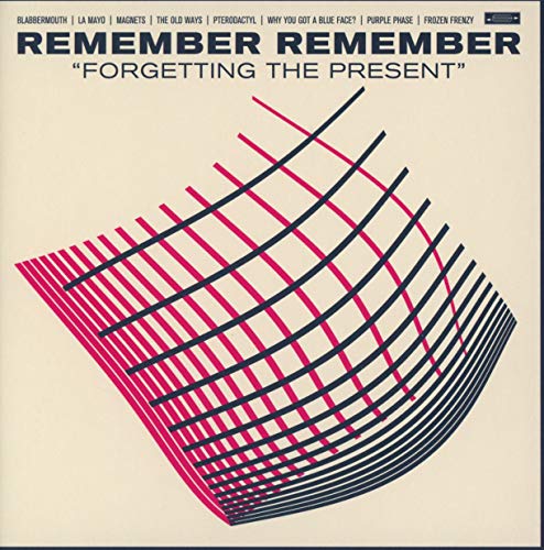CD cover for "Remember Remember - Forgetting The Present" with abstract lines.