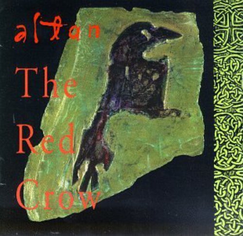 CD cover with a black crow on a rock, red text on black background.