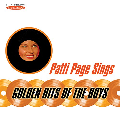 Album cover featuring a portrait of Patti Page inside a vinyl record graphic.