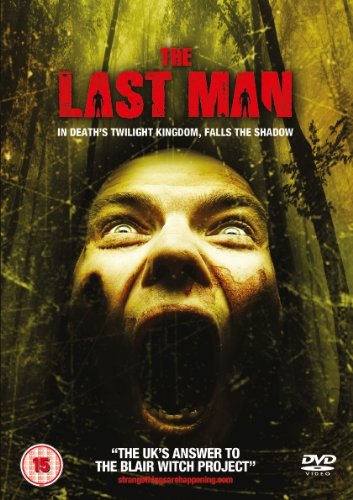 DVD cover art featuring a screaming man's face against a dark, yellow-tinted forest background.
