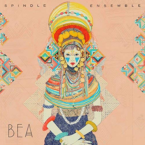 "Album cover featuring a woman in traditional attire with colorful headdress and jewelry."