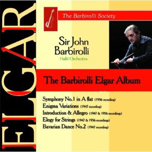 "CD cover with yellow background, red banner, and a man holding a baton."